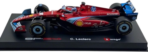 F1 FERRARI F1 SF24 2024 MIAMI Leclerc KASK BBurago 1:43