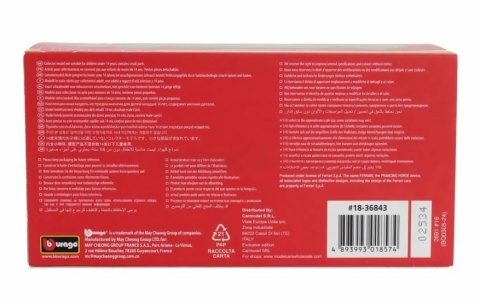 F1 FERRARI F1 SF24 2024 Monaco Leclerc KASK BBurago 1:43