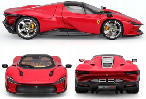 FERRARI Daytona SP3 signature 1:18 Bburago 16912 czerwony
