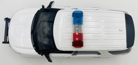 Ford Interceptor Police Utility 2015 światło / dźwięk 1:18 Motormax 73995