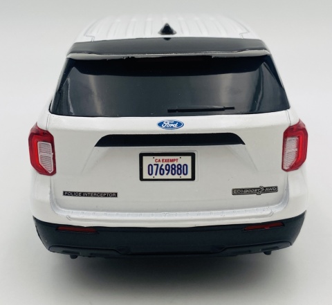 Ford Interceptor Police Utility 2022 Hybrid model 1:24 Motormax 76990
