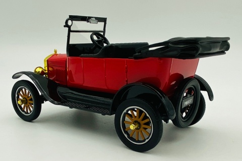 Ford Model T Touring convertible 1925 1:24 Platinum Motormax 79328 czerwony