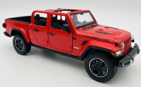 Jeep Gladiator Rubicon surfing z zestawem kempingowym 1:27 Motormax 79722