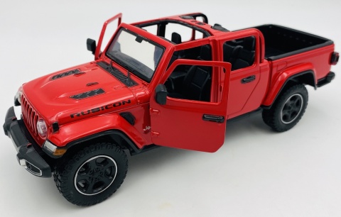 Jeep Gladiator Rubicon surfing z zestawem kempingowym 1:27 Motormax 79722
