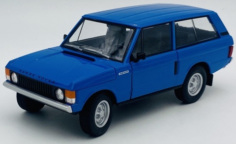 Land Rover RANGE ROVER 1970 model 24128 Welly 1:24 niebieski