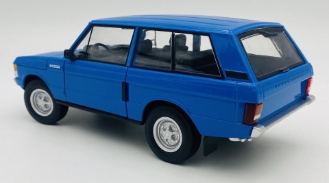Land Rover RANGE ROVER 1970 model 24128 Welly 1:24 niebieski