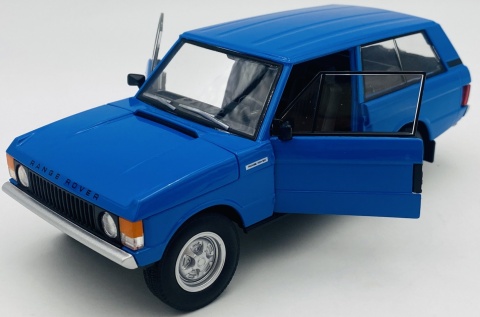 Land Rover RANGE ROVER 1970 model 24128 Welly 1:24 niebieski