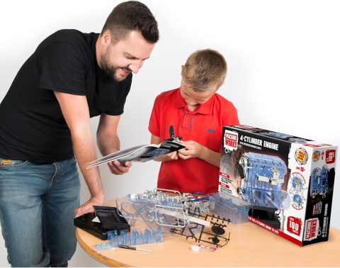 MODEL silnika 4 cylindrowego - ZBUDUJ SWOJE WŁASNE R4 do złożenia Haynes