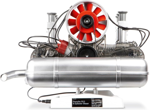 MODEL silnika Porsche 911 boxermotor 6 cylindrów- do złożenia Franzis 1:3