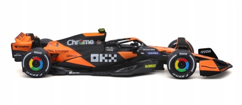 McLaren MCL38 F1 2024 Miami #4 Lando Norris BBurago model 1:43