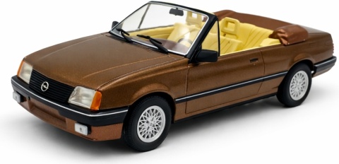 Opel Ascona C Cabrio 1985 model 124255 WhiteBox 1:24 brązowy