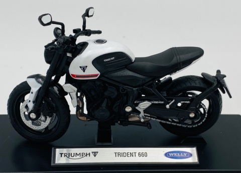TRIUMPH Trident 660 motocykl model 1:18 Welly