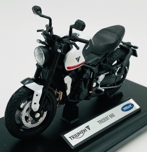 TRIUMPH Trident 660 motocykl model 1:18 Welly