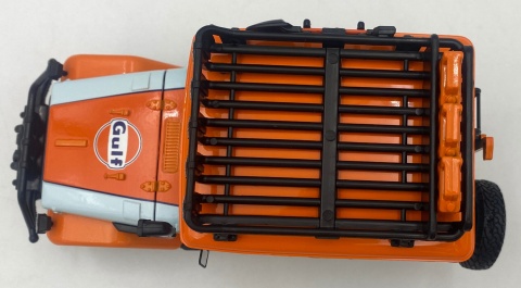 Toyota FJ40 Land Cruiser with GULF Livery model 1:24 Motormax 79658