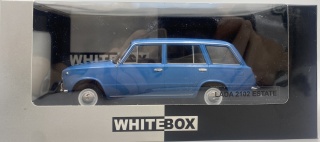 WAZ 2102 Łada Lada 1200 Żiguli Żyguli model 124262 WhiteBox 1:24 niebieski