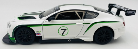 BENTLEY Continental GT3 światło dźwięk model METAL 1:24 MSZ 68266 biały