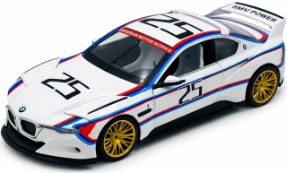 BMW 3.0 CSL Hommage R światło dźwięk model METAL 1:24 MSZ 68257A biały M