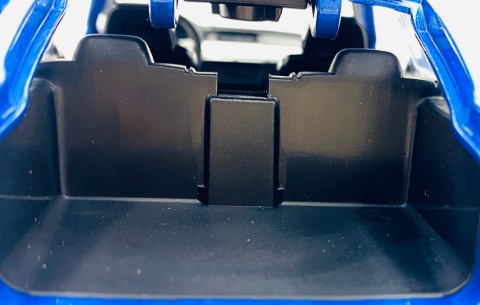 BMW X6 xDrive50i światło dźwięk model METAL 1:26 MSZ 68250A niebieski