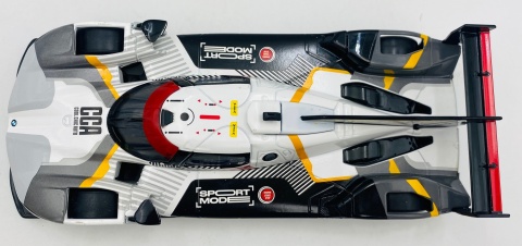 BMW M Hybrid V8 LMDh światło dźwięk model METAL 1:24 MSZ 68285