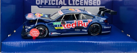 BMW M4 DTM #11 Red Bull światło dźwięk model METAL 1:24 MSZ 68295
