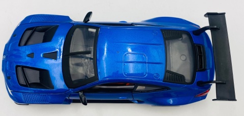 BMW M4 GT3 światło dźwięk model METAL 1:24 MSZ 68277A niebieski