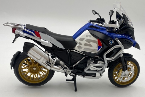 BMW R 1250 GS Adventure motocykl model 1:12 MSZ 68707