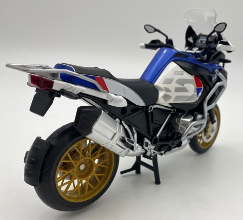 BMW R 1250 GS Adventure motocykl model 1:12 MSZ 68707