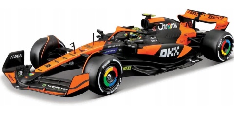 Bolid do składania F1 McLaren MCL38 #4 Lando Norris 1:24