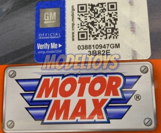 Chevy CHEVELLE SS 396 1:18 model Motormax 73104 czerwony z pasami