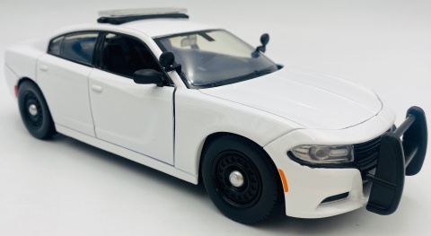 Dodge Charger Pursuit 2023 bez oznaczeń model 1:24 Motormax 76996