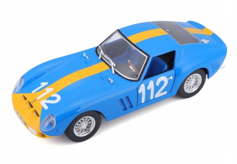 FERRARI RACING - 250 GTO Blue #112 model do składania Bburago 26585
