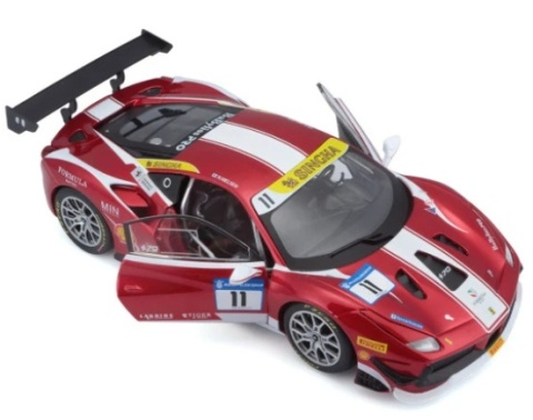 FERRARI RACING - 488 CHALLENGE (FORMULA RACING 2017) Red #11 do składania 26586