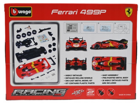 FERRARI RACING 499P LMH Red #51 do składania 26587