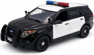 Ford Explorer Interceptor Utility 2015 światło/dźwiek 1:24 Motormax 79536