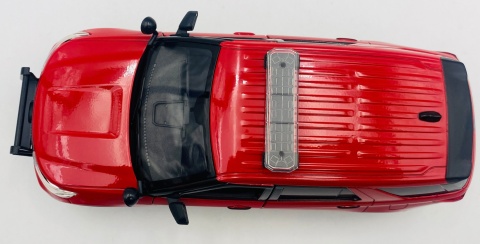 Ford Explorer Interceptor czerwony bez oznaczeń 2022 1:24 Motormax 76998