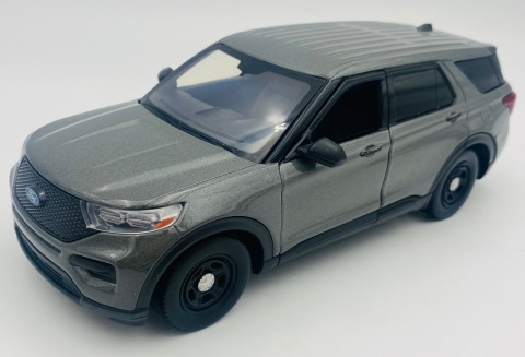 Ford Explorer Interceptor szary bez oznaczeń 2022 1:24 Motormax 76998
