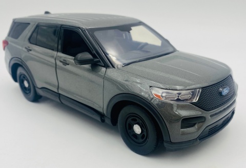 Ford Explorer Interceptor szary bez oznaczeń 2022 1:24 Motormax 76998