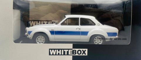Ford Escort MK II RS 2000 model 124250 WhiteBox 1:24 biały
