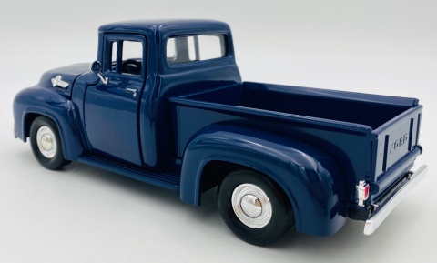 Ford F-100 Pickup 1956 1:24 Motormax 73235 granatowy