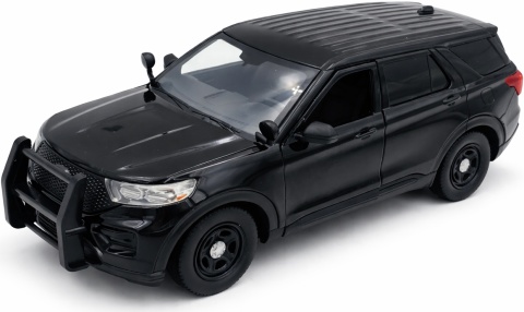Ford Interceptor Police Utility 2022 czarny model 1:24 Motormax 76990