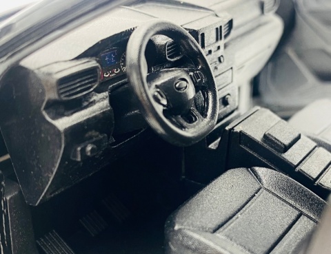 Ford Interceptor Police Utility 2022 czarny model 1:24 Motormax 76990