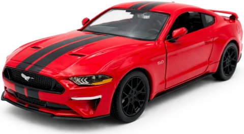 Ford MUSTANG GT 5.0 2018 model 1:24 Motormax 79352 czerwony