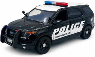 Ford Police Interceptor Utility 2015 światło / dźwięk 1:18 Motormax 73994