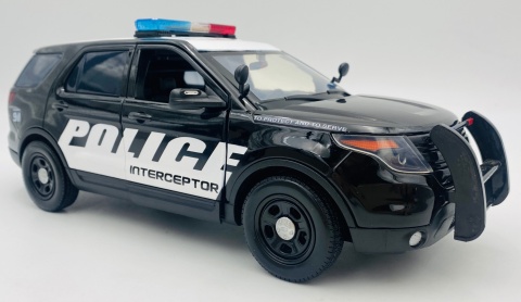 Ford Police Interceptor Utility 2015 światło / dźwięk 1:18 Motormax 73994