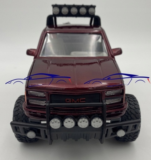 GMC Sierra GT OFF ROAD Series 1:24 Motormax 79136 czerwony