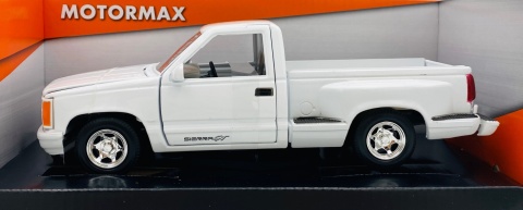 GMC Sierra GT Pickup 1992 1:24 Motormax 73204 biały