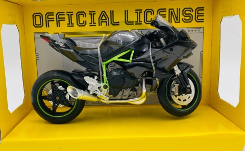 KAWASAKI Ninja H2R motocykl model 1:12 MSZ 68496