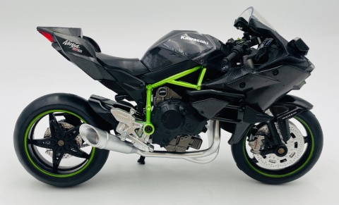 KAWASAKI Ninja H2R motocykl model 1:12 MSZ 68496