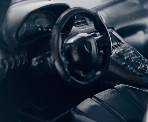 LAMBORGHINI Aventador SVJ światło dźwięk model METAL 1:24 MSZ 68269 biały