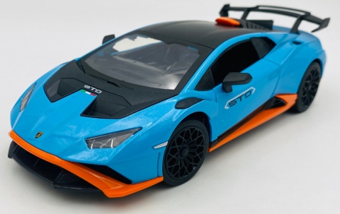 LAMBORGHINI Huracan STO światło dźwięk model METAL 1:24 MSZ 68279 niebieski